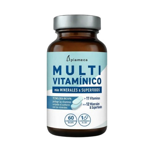 Multivitamínico Avanzado con Minerales y Superalimentos - Plameca