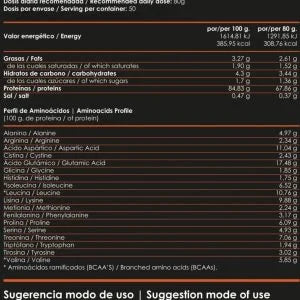 MÚSCULO = SALUD WHEY ISO ZERO 90