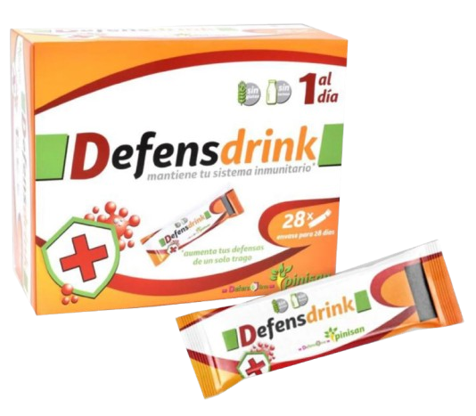 Defensdrink · Pinisan · 28 sticks. Refuerza las defensas de los más peques..