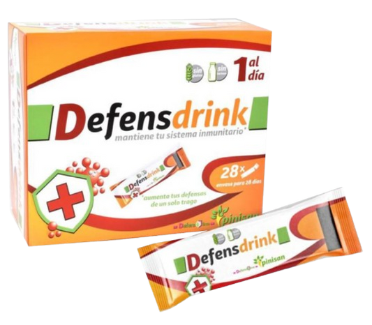 Defensdrink · Pinisan · 28 sticks. Refuerza las defensas de los más peques..