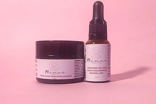 Pack crema facial + sérum contorno de ojos
