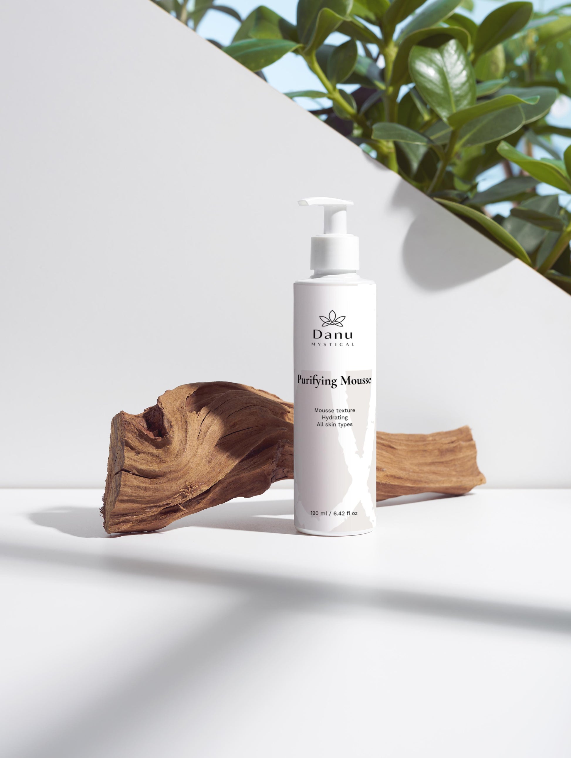 "Mousse purificante limpieza profunda facial natural cosmética ecológica vegana"
