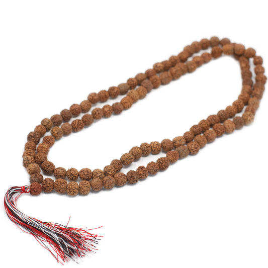 Rudraksha Japa Mala - Natural