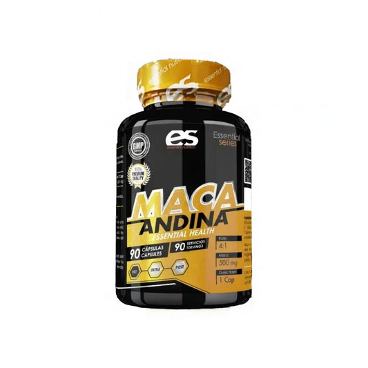 "Maca andina energía vitalidad natural resistencia rendimiento físico mental 90 cápsulas suplemento"