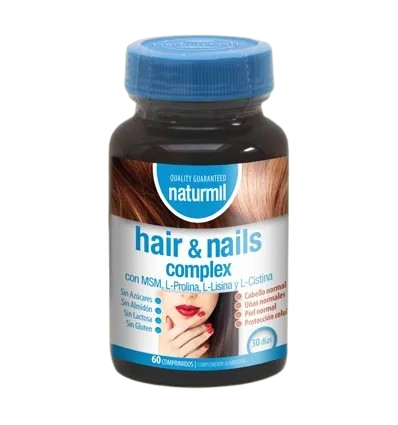 Hair & Nails Complex Naturmil - Cabello y Uñas Fuertes